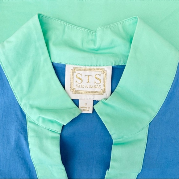 Sail to Sable Color Block Shift Dress - Picture 4 of 9